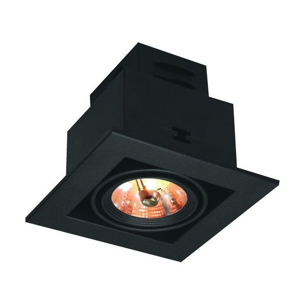 Светильник точечный встраиваемый Arte Lamp Cardani Medio A5930PL-1BK под отверствие 12.5 мм