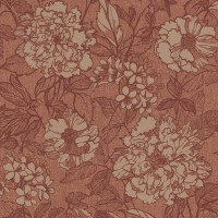 Обои флизелиновые Dekens Wallcoverings Nv Dekens Stylish оранжевые 100390 0.53 м