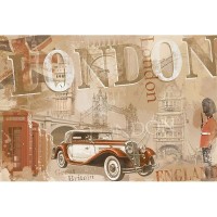 Фотообои DeliceDecor Английский стиль Ф 149 400х270 см