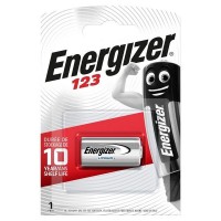 Батарейка литиевая Energizer CR123, 1 шт.