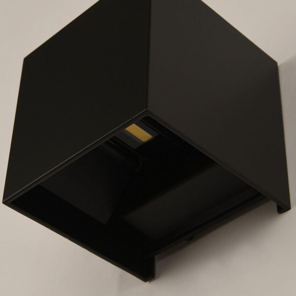 Бра настенное APL LED 3314B.ZD8034-100.100.100-6W.BK цвет черный