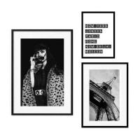 Набор постеров Дом Корлеоне Коллаж Fashion №70 08-0285-110х100, 50х70 см