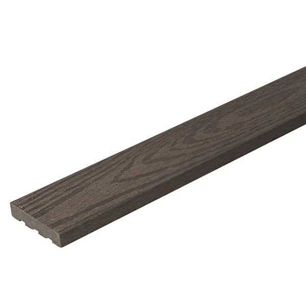 Торцевая доска CM Decking 10х50х2000 ДПК 0.1 м² цвет венге