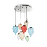 Люстра Ideal Lux Clown 100944 8 ламп 5 м²
