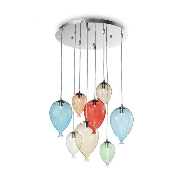 Люстра Ideal Lux Clown 100944 8 ламп 5 м²
