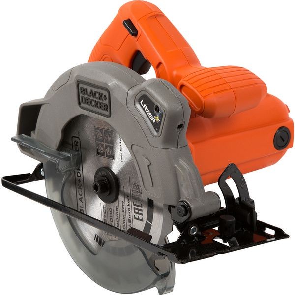 Циркулярная пила Black&Decker CS1250, 1250 Вт, 190 мм в   .