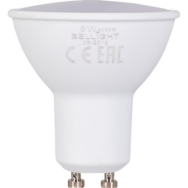 Лампа светодиодная Bellight GU10 220-240 В 6 Вт 420 лм, белый свет