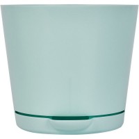 Горшок цветочный Ingreen Easy Grow o12 h11 см v0.75 л полипропилен цвет небесный