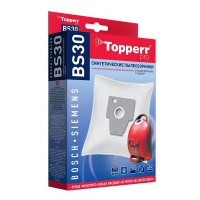 Пылесборники Topperr BS 30 4шт + фильтр для пылесосов Bosch, Siemens