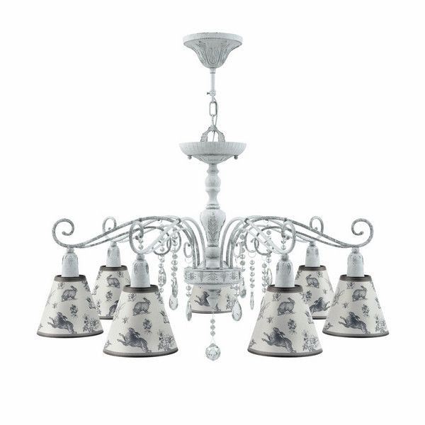 Люстра Maytoni Provence 28 E4-07-G-LMP-O-8-CRL-E4-07-TR-DN E14 7 ламп 16 м²