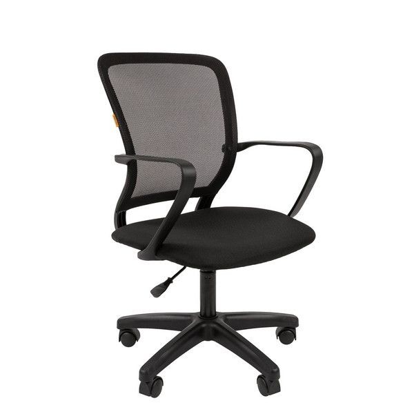 Компьютерное кресло Chairman 698 LT с сеткой TW-01 черный