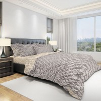 Комплект постельного белья двуспальный Amore Mio Athina 11461, бязь