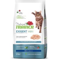 Сухой корм для привередливых кошек TRAINER Natural Exigent Cat Говядина Свежая курица 1.5 кг