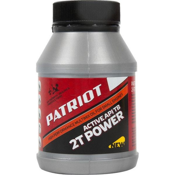 Масло моторное для двухтактных двигателей Patriot Power Active минеральное, 100 мл