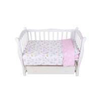 Комплект постельного белья Amarobaby Мышата в облаках AMARO-3003-MvO, 3 предмета