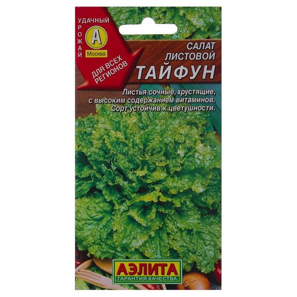 Семена Салат листовой «Тайфун»