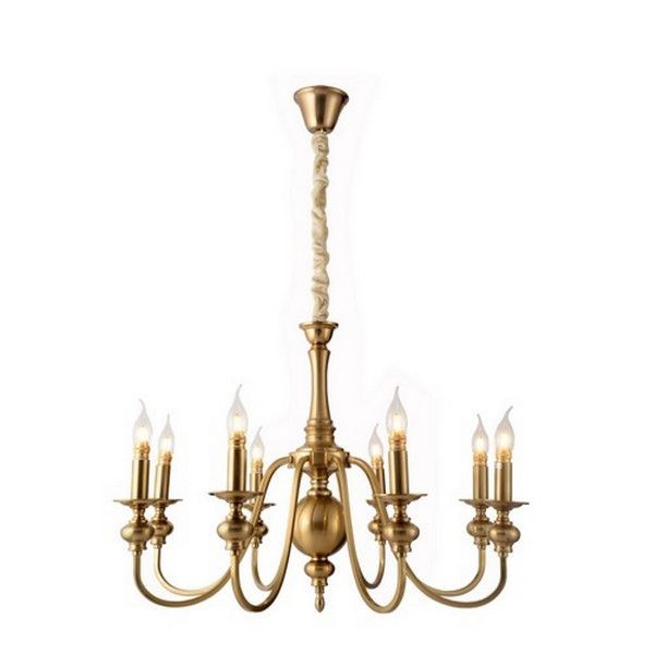 Люстра Arte Lamp Passoni A6097LM-8PB E14 8 ламп