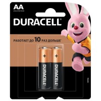 Батарейка алкалиновая Duracell AA/LR6 2 шт
