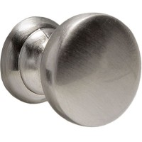 Ручка-кнопка мебельная Kerron Metallic K-2360 o24 мм, цвет сталь