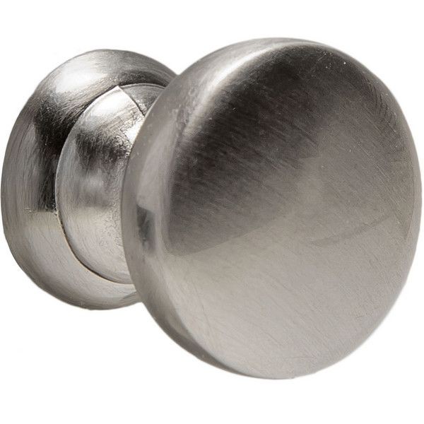 Ручка-кнопка мебельная Kerron Metallic K-2360 o24 мм, цвет сталь