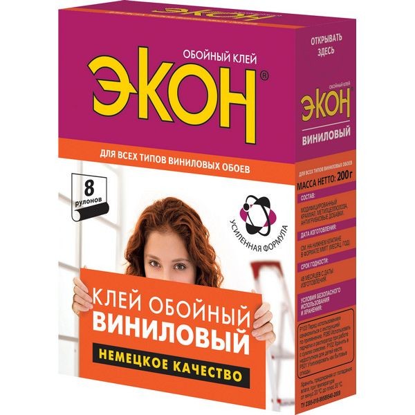 Клей для виниловых обоев Экон 1312333 42 м²