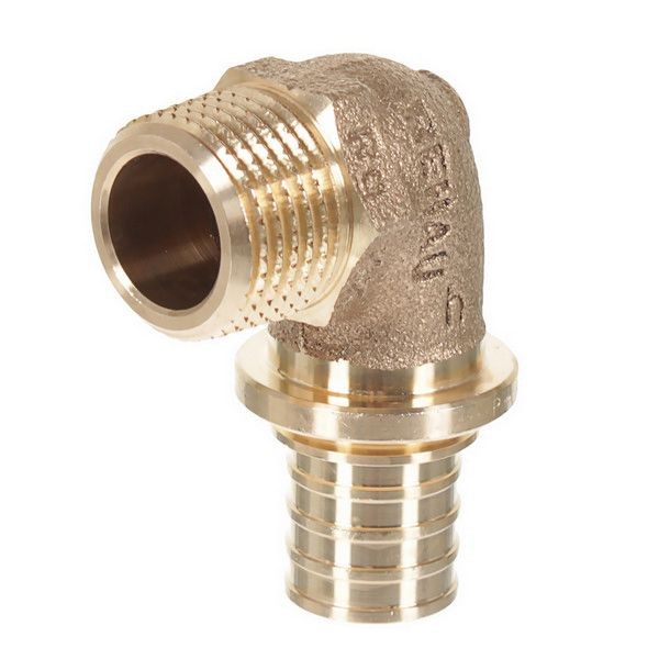Угольник Rehau RX plus 20 мм х 1/2 "34; наружняя резьба, бронза 456348