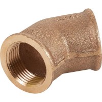 Уголок 45° Viega 320645, внутренняя резьба, 3/4 "34;, бронза 320645