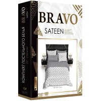 Комплект постельного белья двуспальный Bravo Рейман 113619, сатин