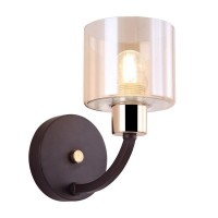Бра Freya Teodora FR5003WL-01B, E27 цвет прозрачный