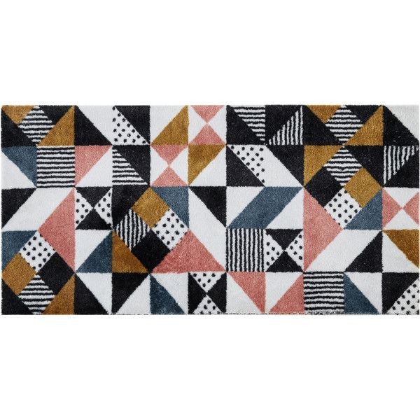 Коврик Soft «Геометрия» 50x100 см, полиамид на ТПР, цвет мультиколор