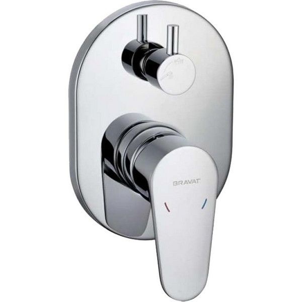 Смеситель для ванны Bravat FB848238CP-2-RUS