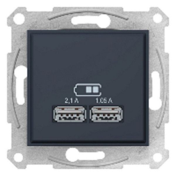 Розетка USB Schneider Electric SEDNA SDN2710270