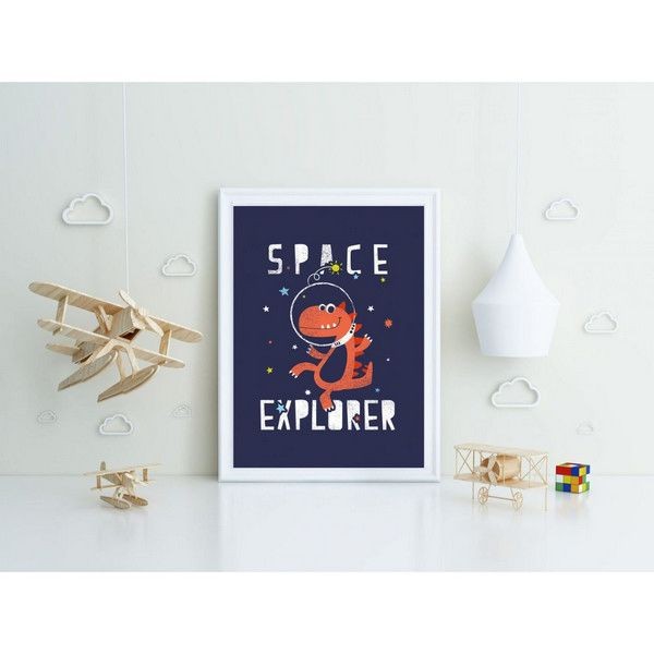 Постер ПростоПостер Space Explorer 783469367722, 40х50 см