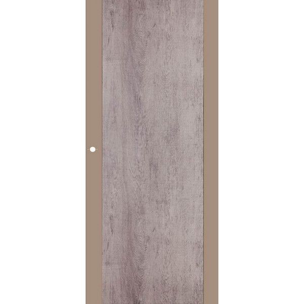 Дверь межкомнатная глухая Арт Лайн 70x200 см цвет какао/кора