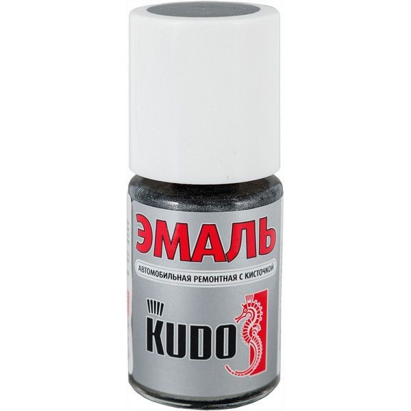 Эмаль автомобильная Kudo с кисточкой, цвет кварц, 15 мл