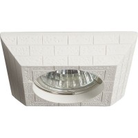 Светильник точечный встраиваемый D2920 W 65 мм, 2.5 м², цвет белый