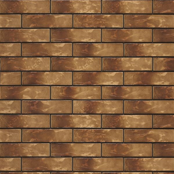 Плитка клинкерная Cerrad Rustico коричнево-оранжевй 0.5 м²