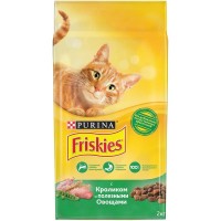 Сухой корм для кошек Friskies® кролик, 2 кг