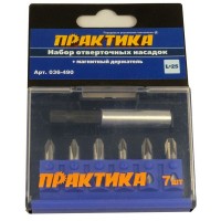 Набор бит ПРАКТИКА Профи 036-490 7 шт