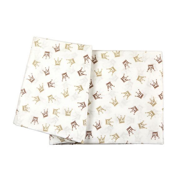 Простыня AmaroBaby AmaroBaby Короны принцессы150х210 см, бязь