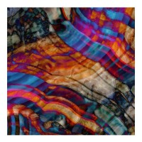Картина на стекле ArtWork Barrier Reef 76х76 см