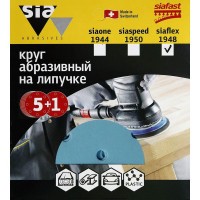 Круг абразивный для шлифмашин sia Abrasives sf6-150-6-320