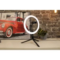 Светильник кольцевой светодиодный Gauss Ring Light O26 см с пультом управления