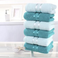 Полотенце для рук Harmonika Цвет: Ментоловый, Морская волна (30х50 см - 6 шт) br34077