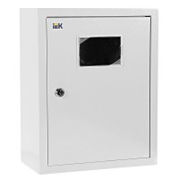 Щит металлический IEK ЩУРн-1/12зо-1 36 УХЛ3 на 12 модулей, IP31