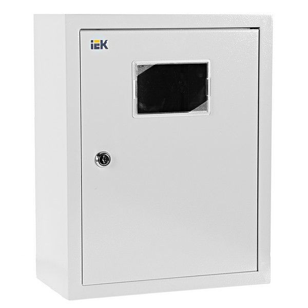 Щит металлический IEK ЩУРн-1/12зо-1 36 УХЛ3 на 12 модулей, IP31