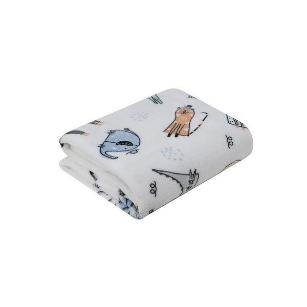 Плед Baby nice Y31184/30 Сафари, 100х140 см, велюр