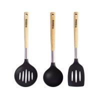 Набор кухонных принадлежностей Profi Kitchen Wood PKT0164, 3 предмета