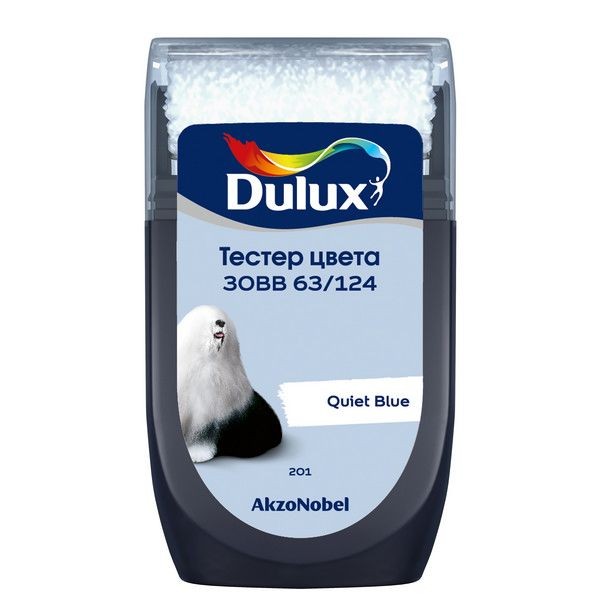 Тестер краски для стен Dulux 30BB 63/124 цвет синий 30 мл