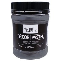 Лак матовый Maitre Deco Decor Pastel 0.2 л цвет прозрачный